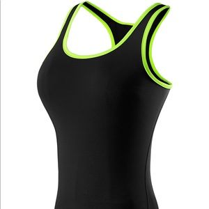 💚💛💪🏻 Dry Fit Tank Top Workout Casual Shirt